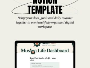 Muslim Life Planner Notion Template