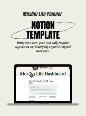 Muslim Life Planner Notion Template