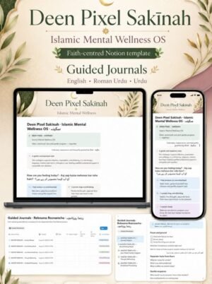 Islamic Mental Wellness Notion Template