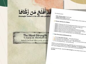 The Silent Strength: A Journey into Self-Detachment – Islamic Spiritual Healing Workbook