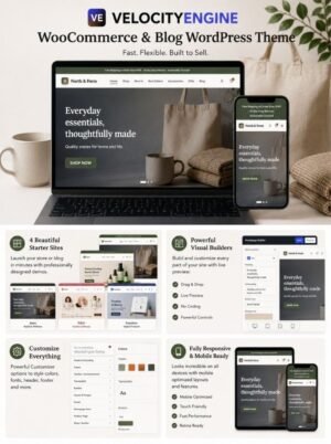 VelocityEngine - WordPress & WooCommerce Theme